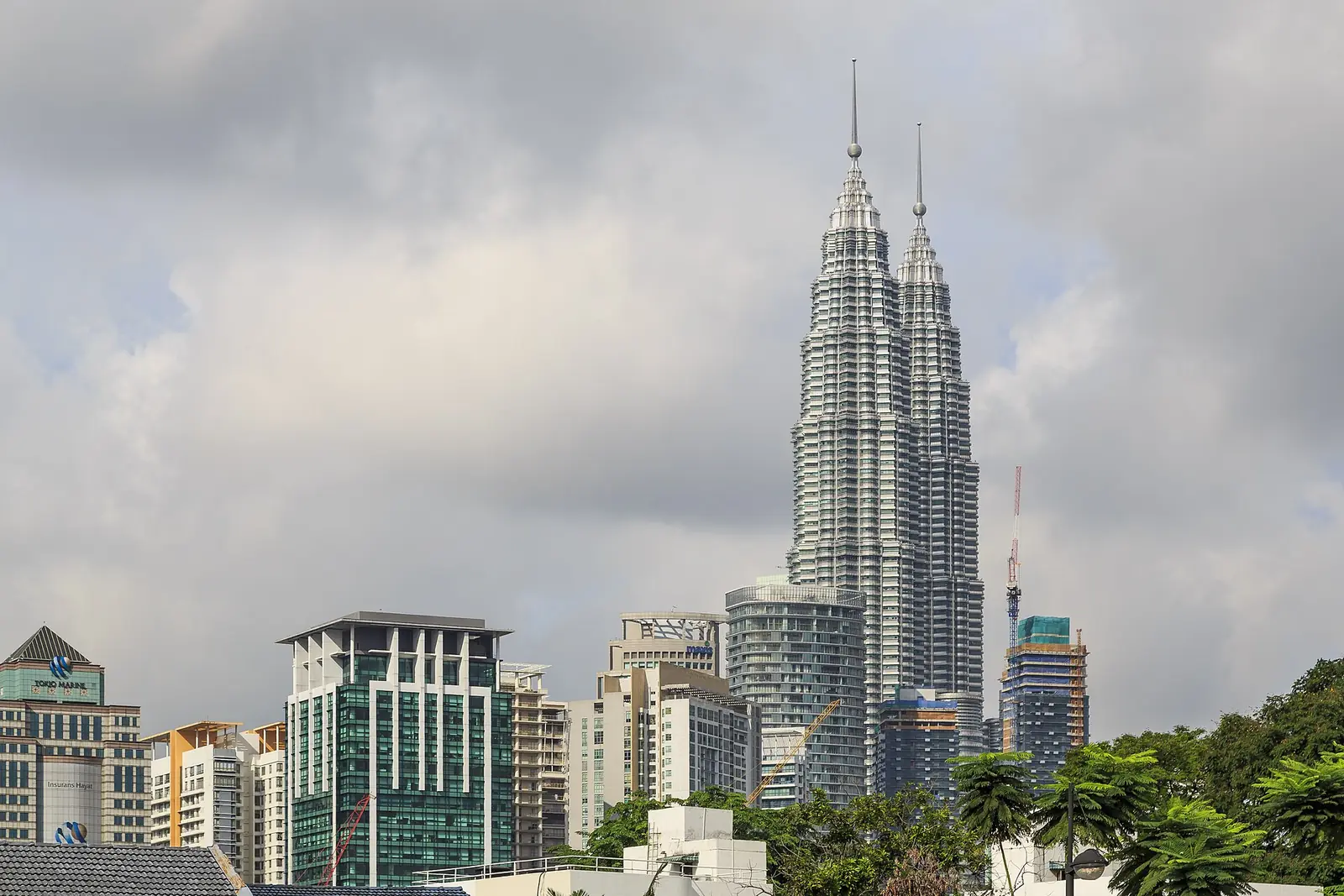 Petronas Twin Towers in Kuala Lumpur